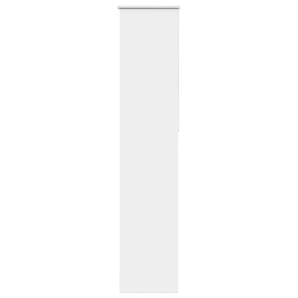 Naktinis roletas baltos spalvos 40x210 cm audinio plotis 35,7cm