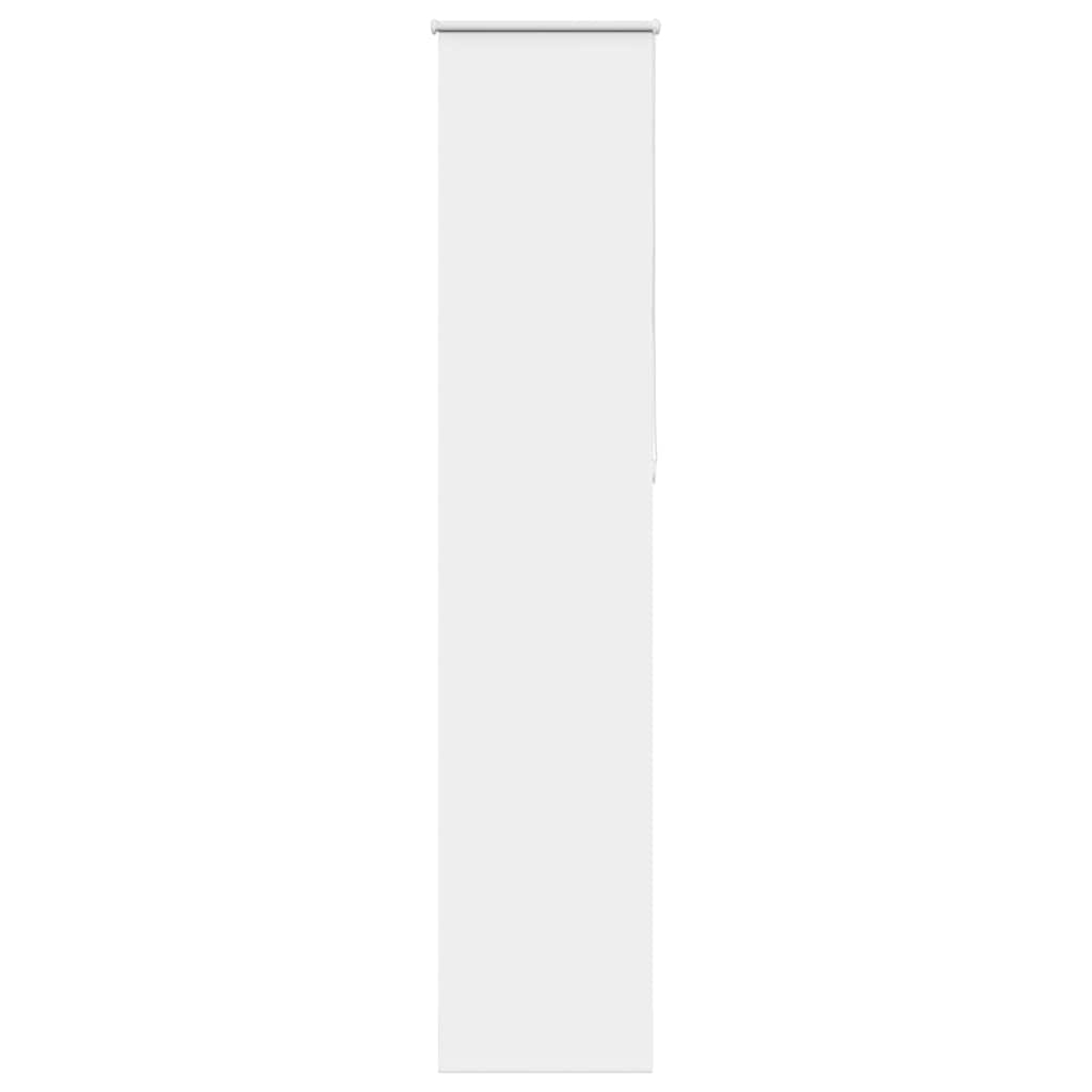 Naktinis roletas baltos spalvos 40x210 cm audinio plotis 35,7cm