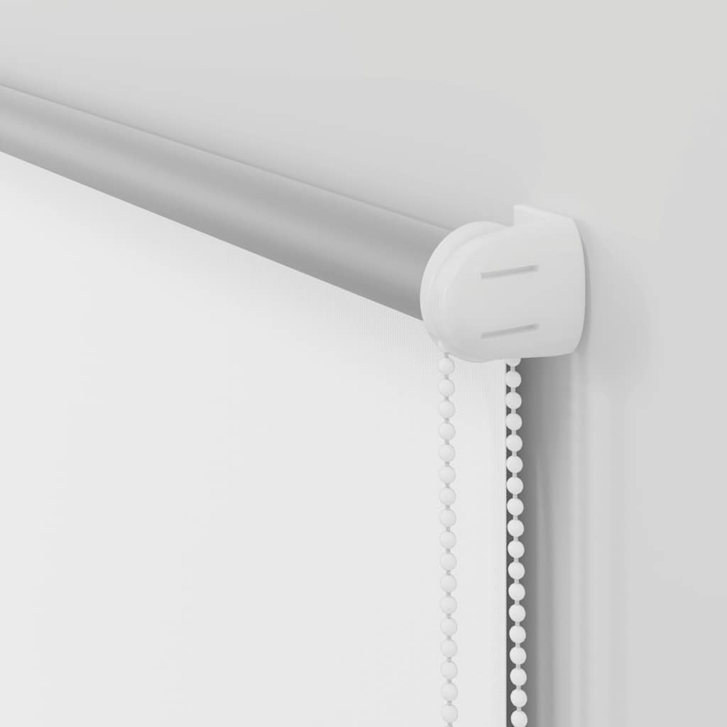 Naktinis roletas baltos spalvos 40x210 cm audinio plotis 35,7cm