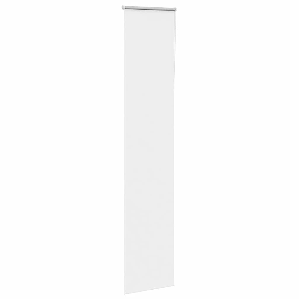 Naktinis roletas baltos spalvos 40x210 cm audinio plotis 35,7cm