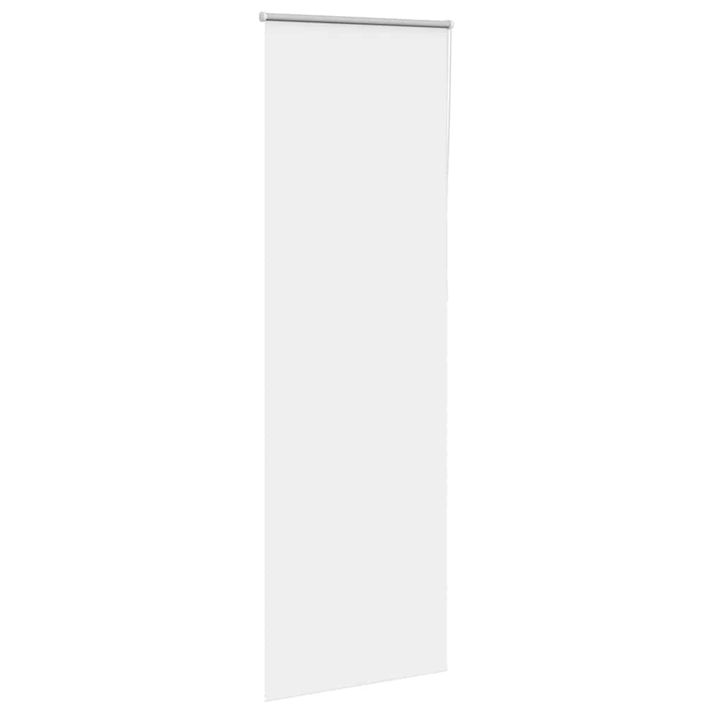 White blackout roller blind 75x210 cm fabric width 70.7 cm