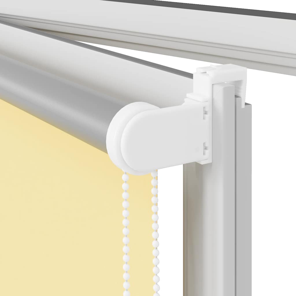 Yellow roller blind 140x150 cm fabric width 136.6 cm polyester