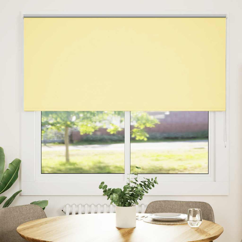 Roletas geltona 160x150 cm audinio plotis 156,6 cm poliesteris