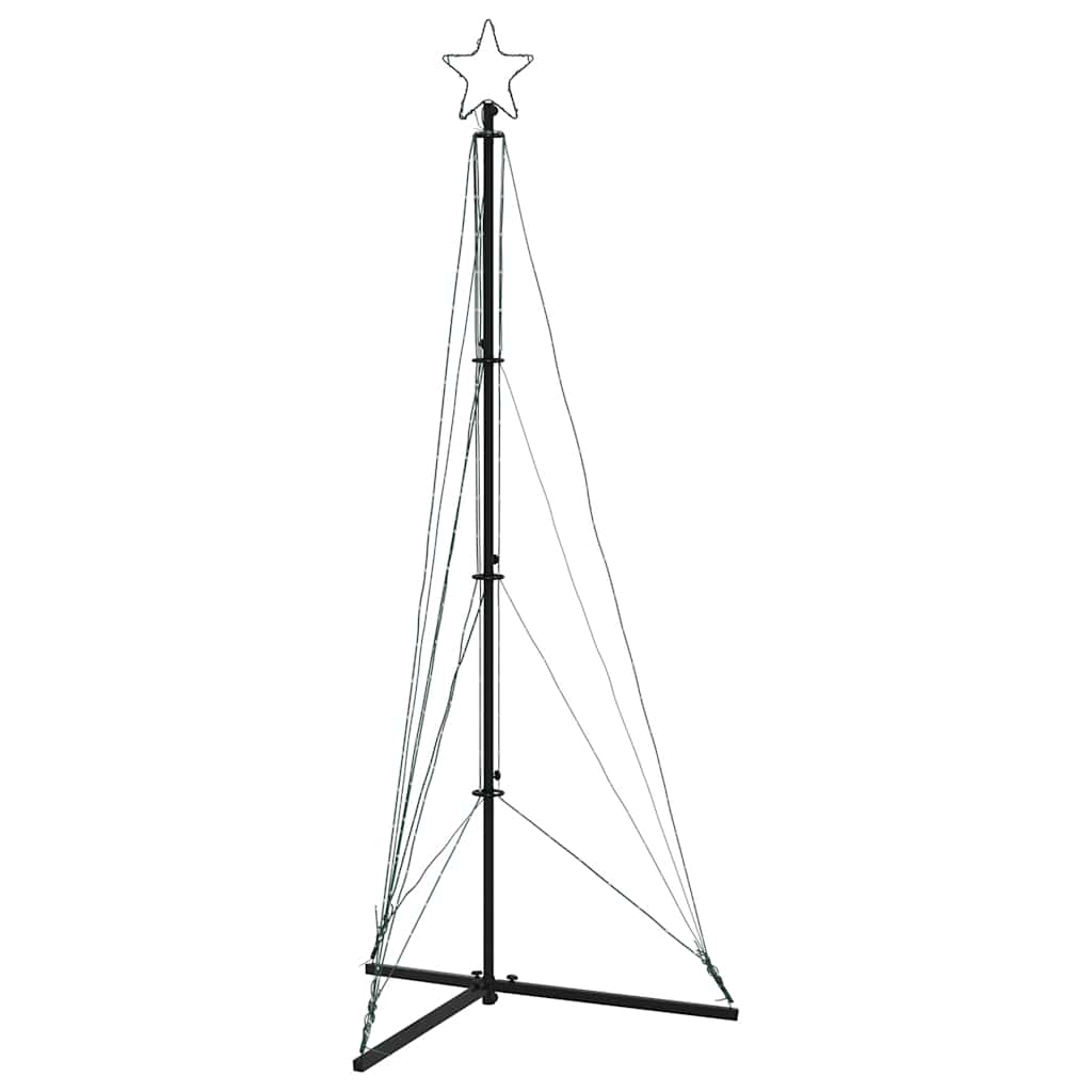 Šviečianti Kalėdų eglutė, 363 šiltos LED, 182cm