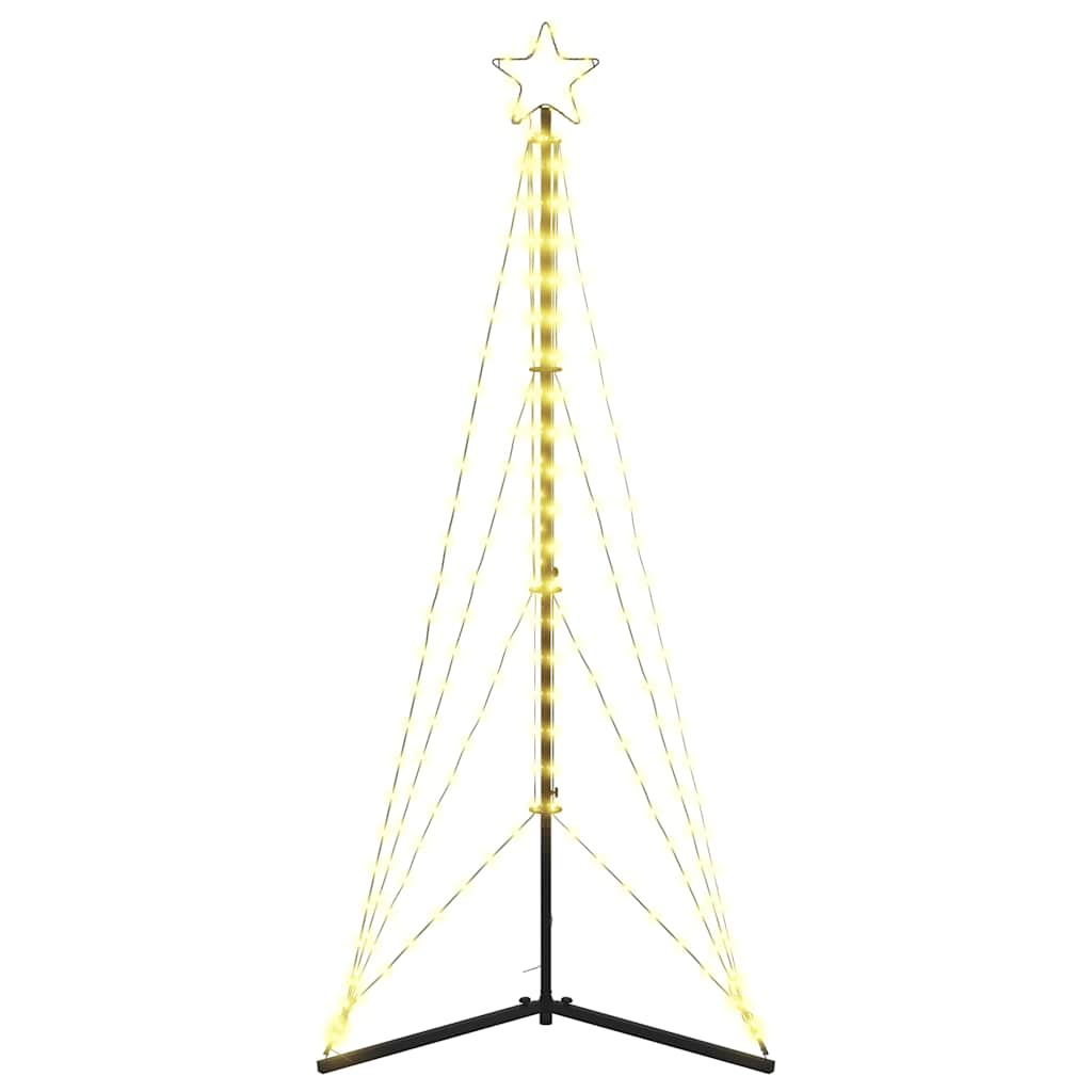 Šviečianti Kalėdų eglutė, 363 šiltos LED, 182cm