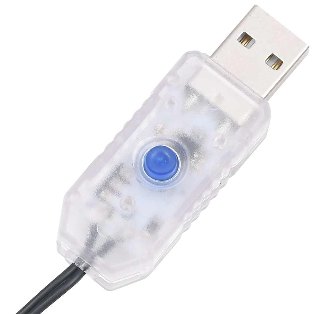 Šviečianti Kalėdų eglutė, 363 šiltos LED, 182cm