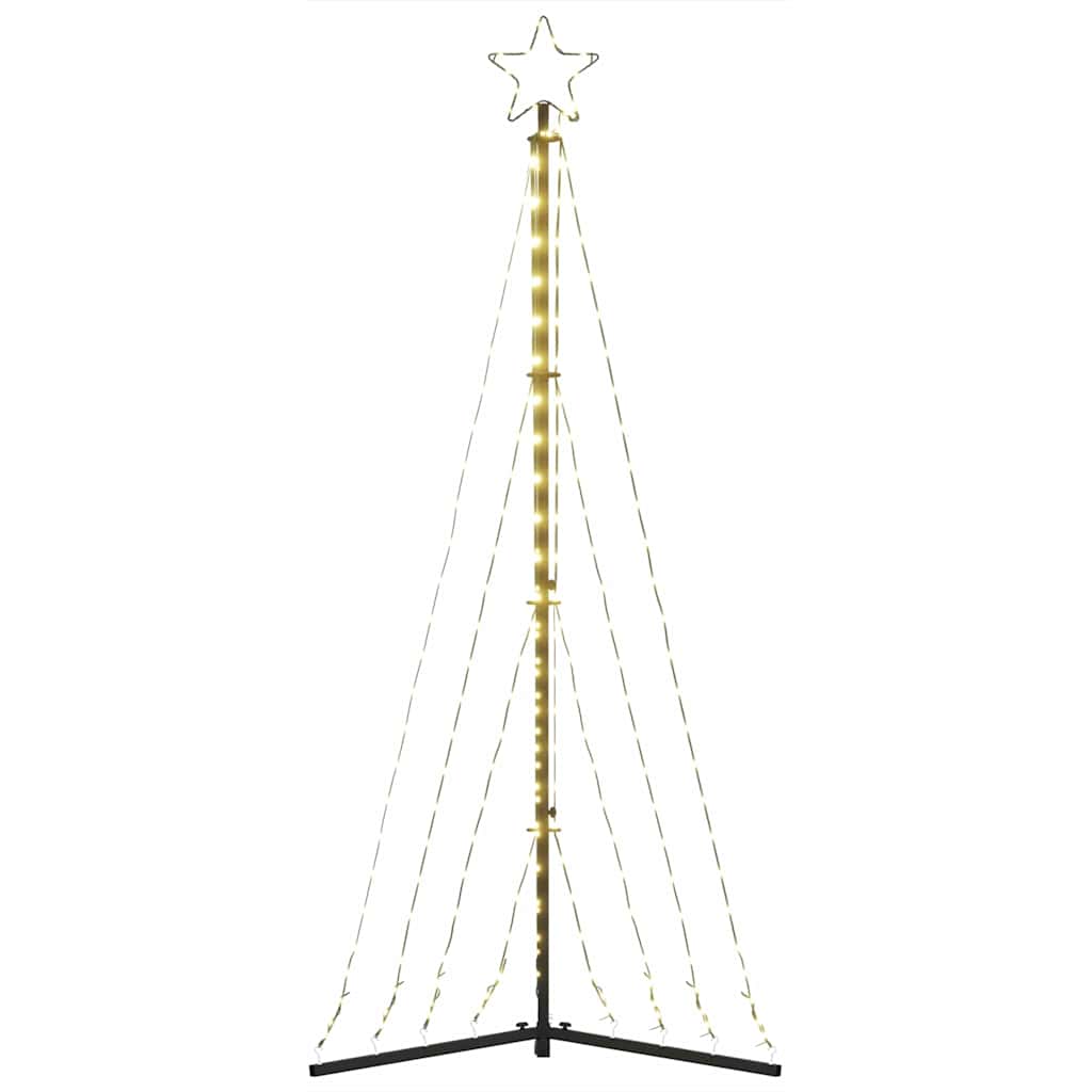 LED Kalėdų eglutė 339 LED Šiltai Balta 182 cm
