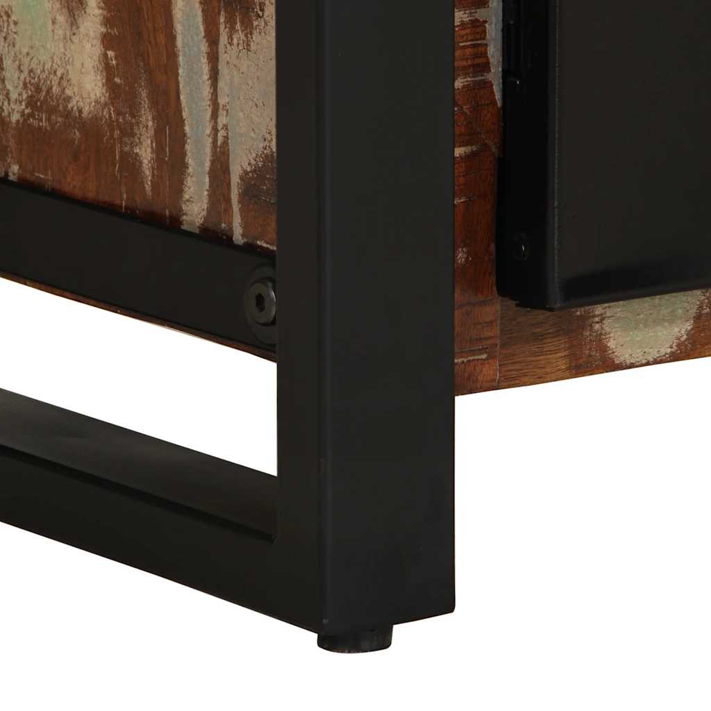 Bedside cabinets, 2 pcs., solid mango wood