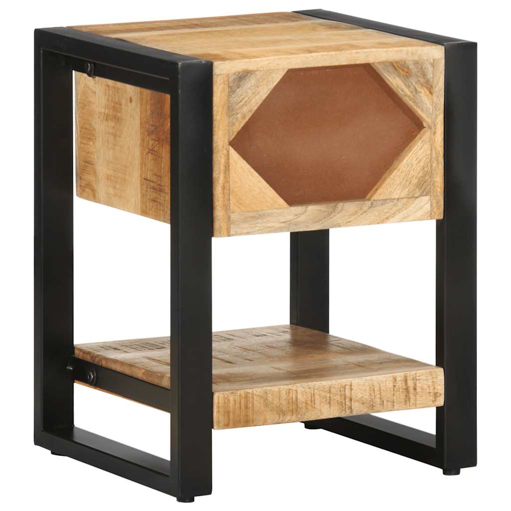 Nightstand, 35x34x45cm, solid mango wood