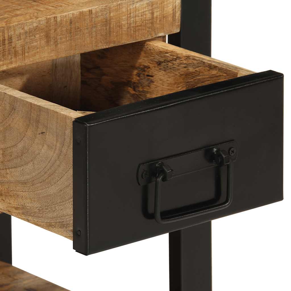 Nightstand, 35x34x45cm, solid mango wood
