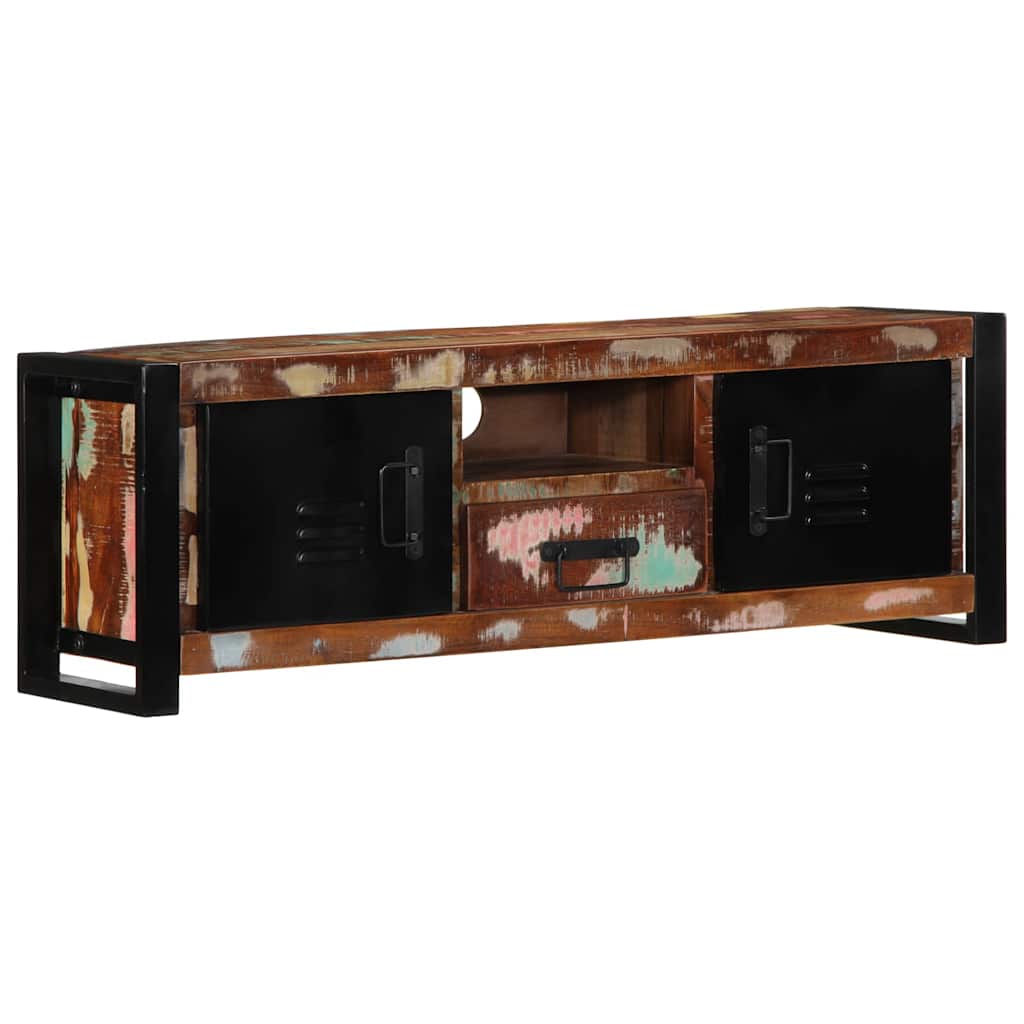 televizoriaus spintelė 100x30x35 cm Regeneruota medžio masyva