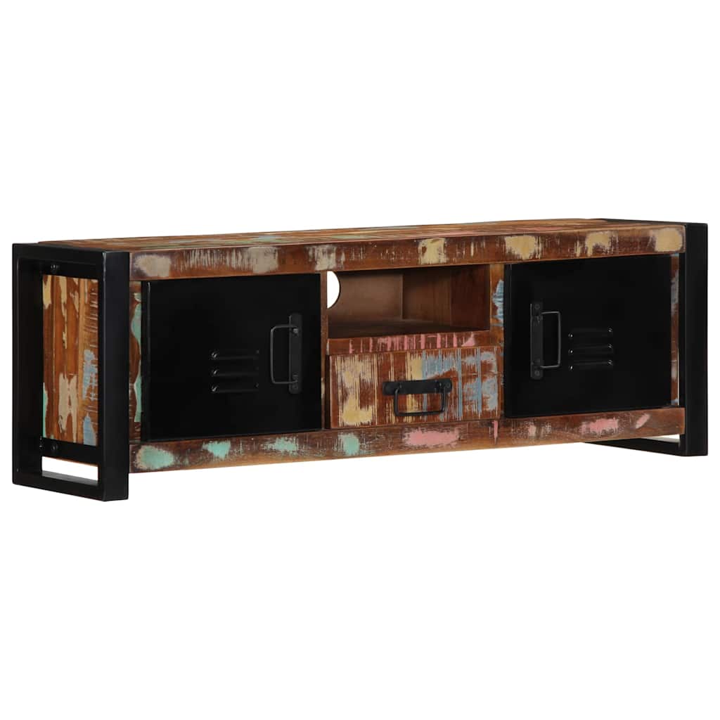 televizoriaus spintelė 100x30x35 cm Regeneruota medžio masyva