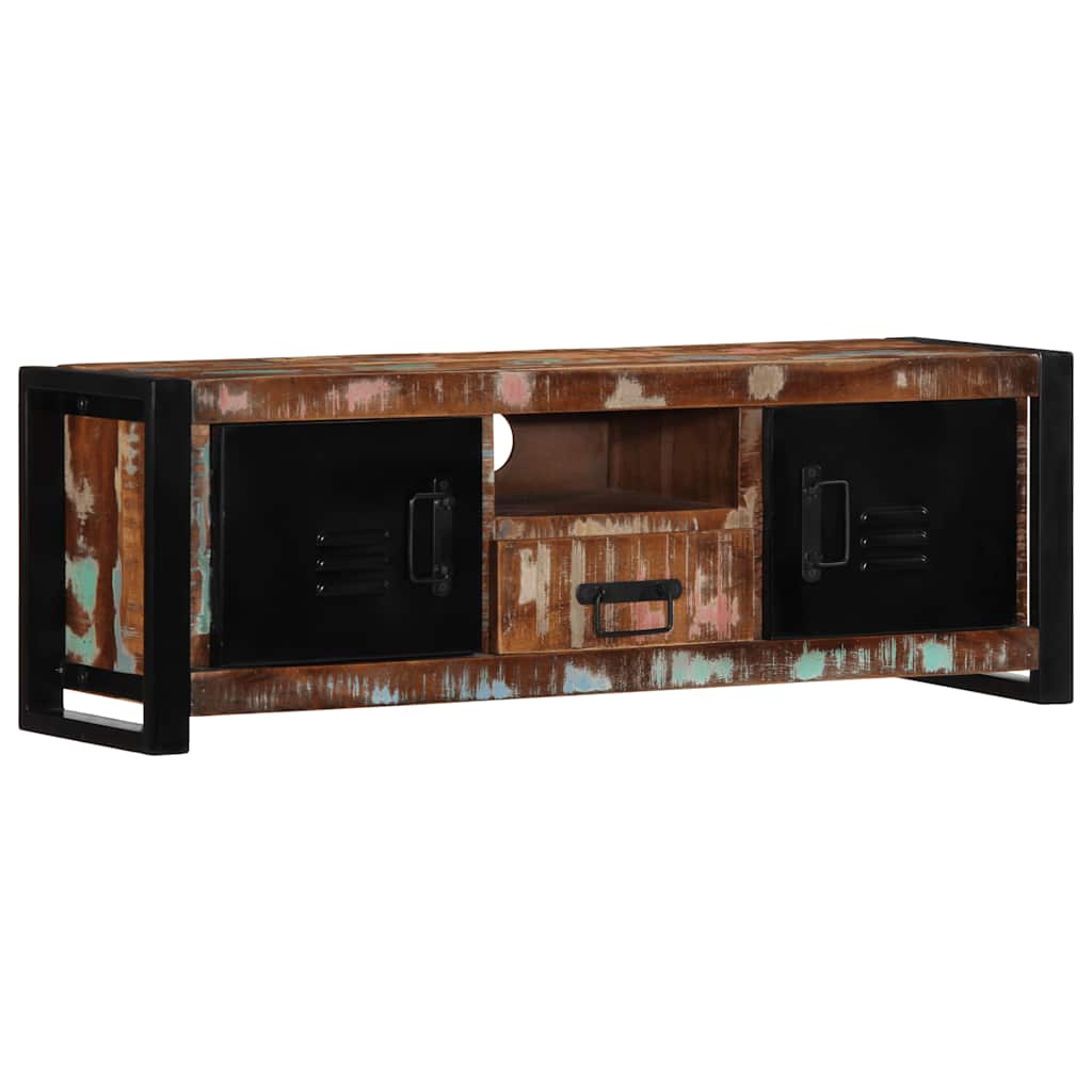televizoriaus spintelė 100x30x35 cm Regeneruota medžio masyva