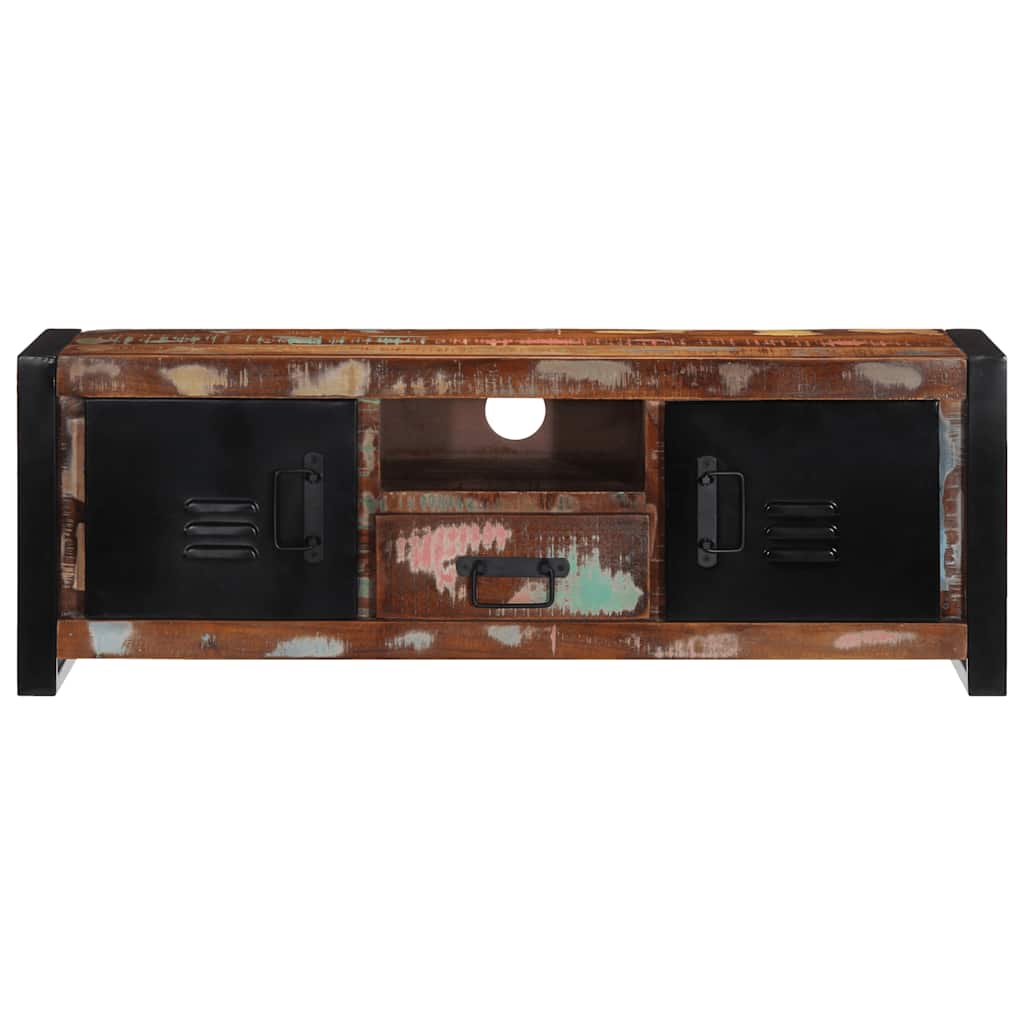 televizoriaus spintelė 100x30x35 cm Regeneruota medžio masyva