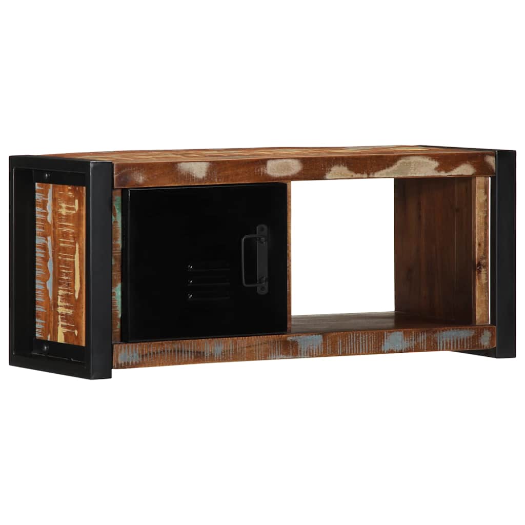 TV skapītis 80x30x35 cm Pārstrādāta masīvkoka