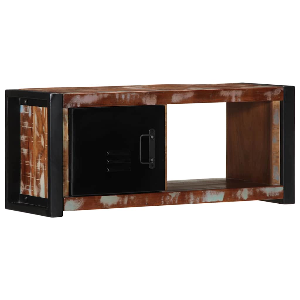 TV skapītis 80x30x35 cm Pārstrādāta masīvkoka