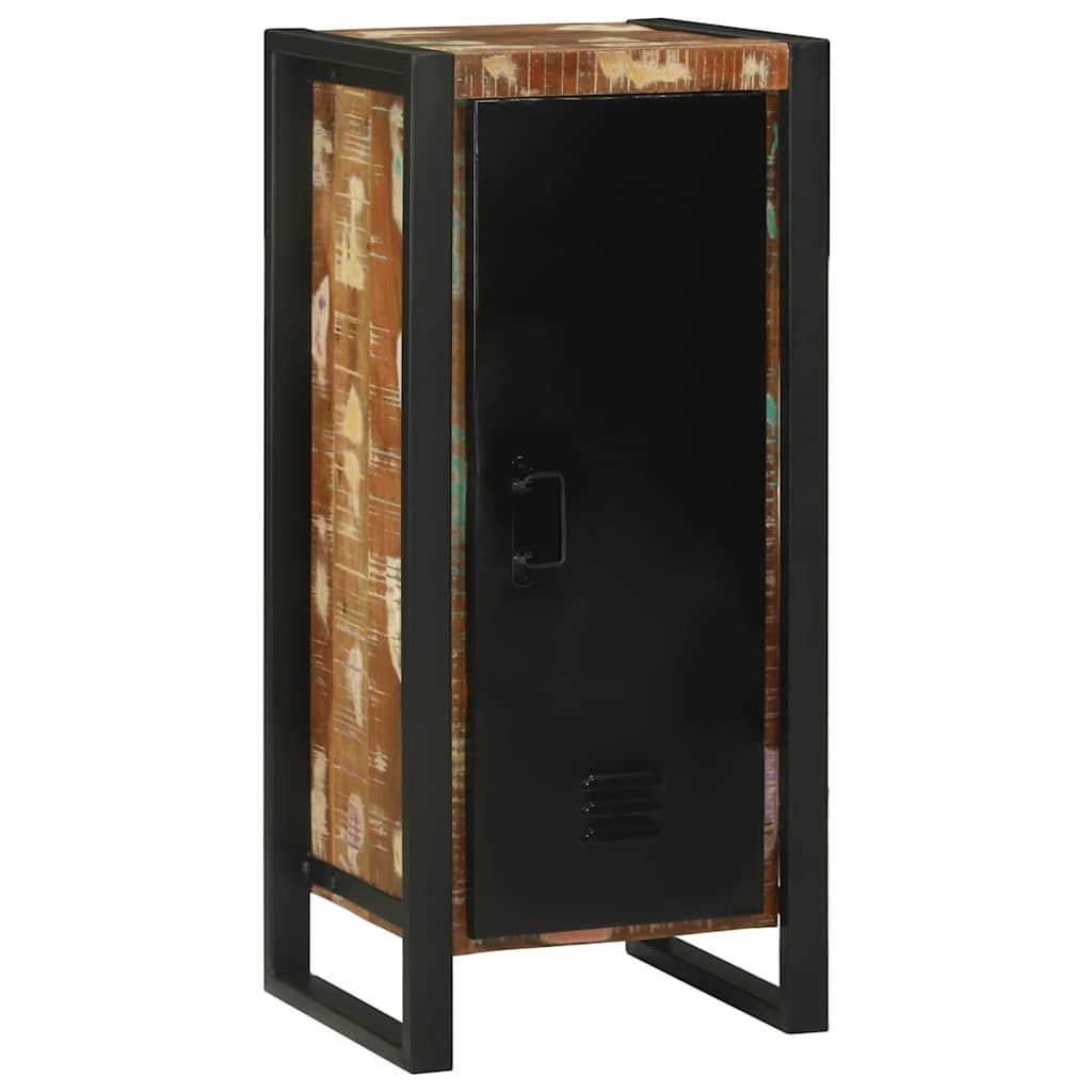 Bathroom Cabinet with Storage Brown Solid Reclaimed Wood