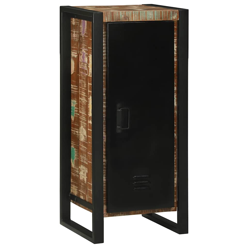 Bathroom Cabinet with Storage Brown Solid Reclaimed Wood