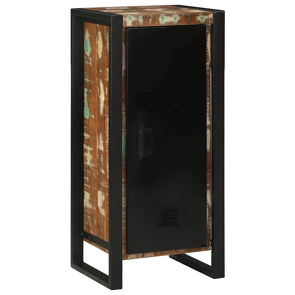 Bathroom Cabinet with Storage Brown Solid Reclaimed Wood