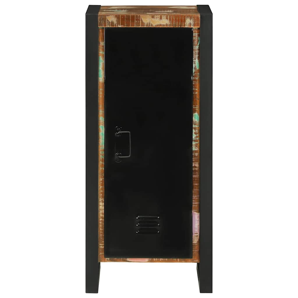 Bathroom Cabinet with Storage Brown Solid Reclaimed Wood
