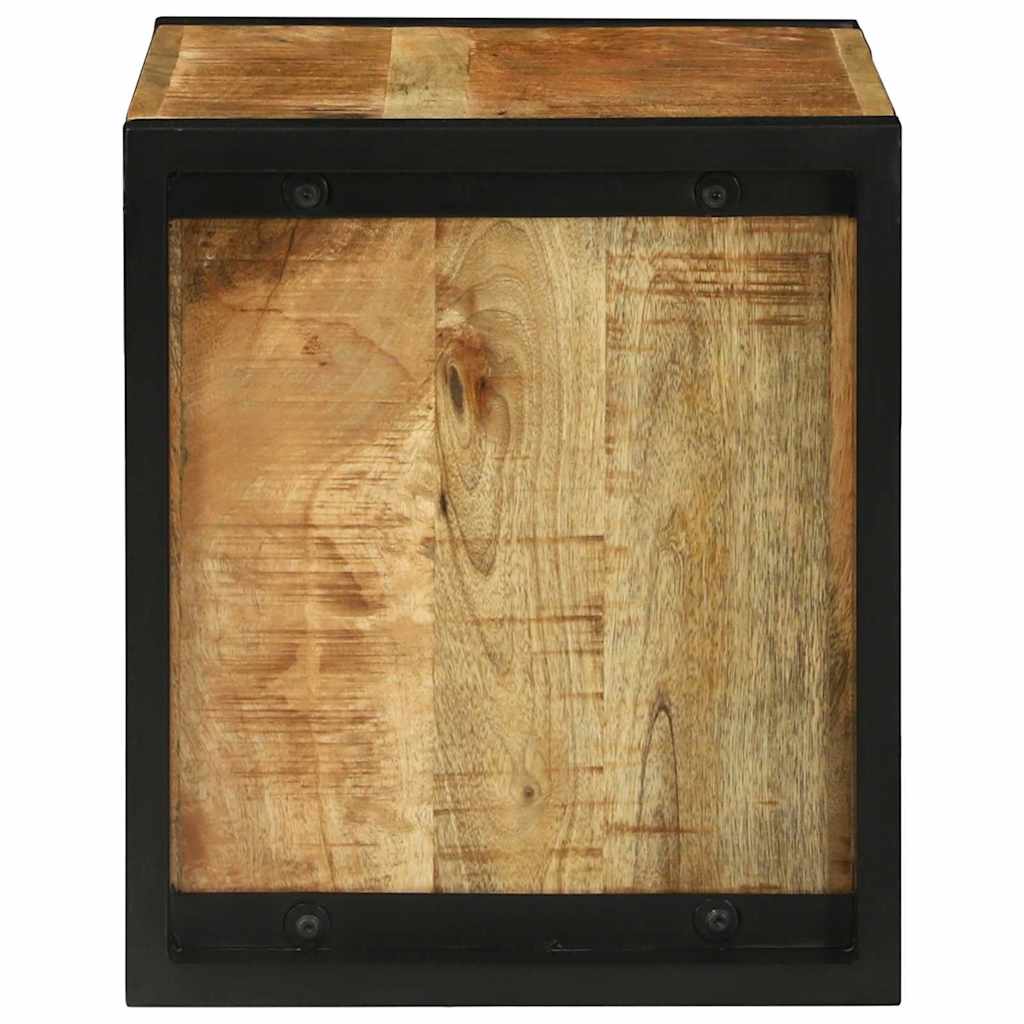 Sieninis kubas Ruda 55 x 35 x 40 cm Mango medienos masyvas