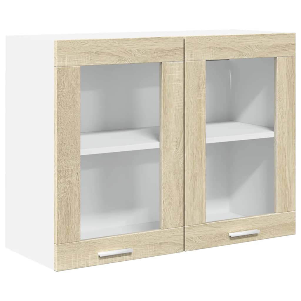 Virtuvės spintelių komplektas, Lyon, 4 dalių, ąžuolo, mediena