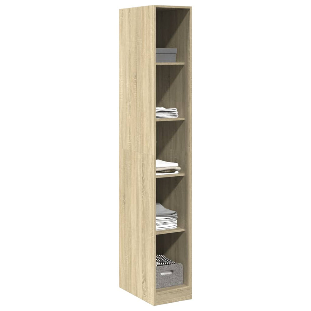 Wardrobe, Sonoma oak, 30x50x200cm, engineered wood