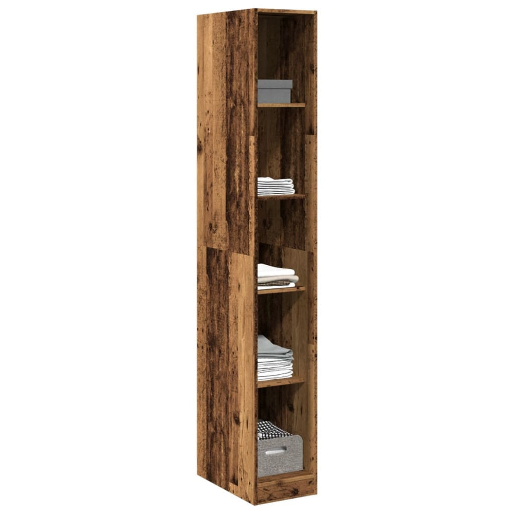 Wardrobe, wood, 30x50x200cm, treated wood
