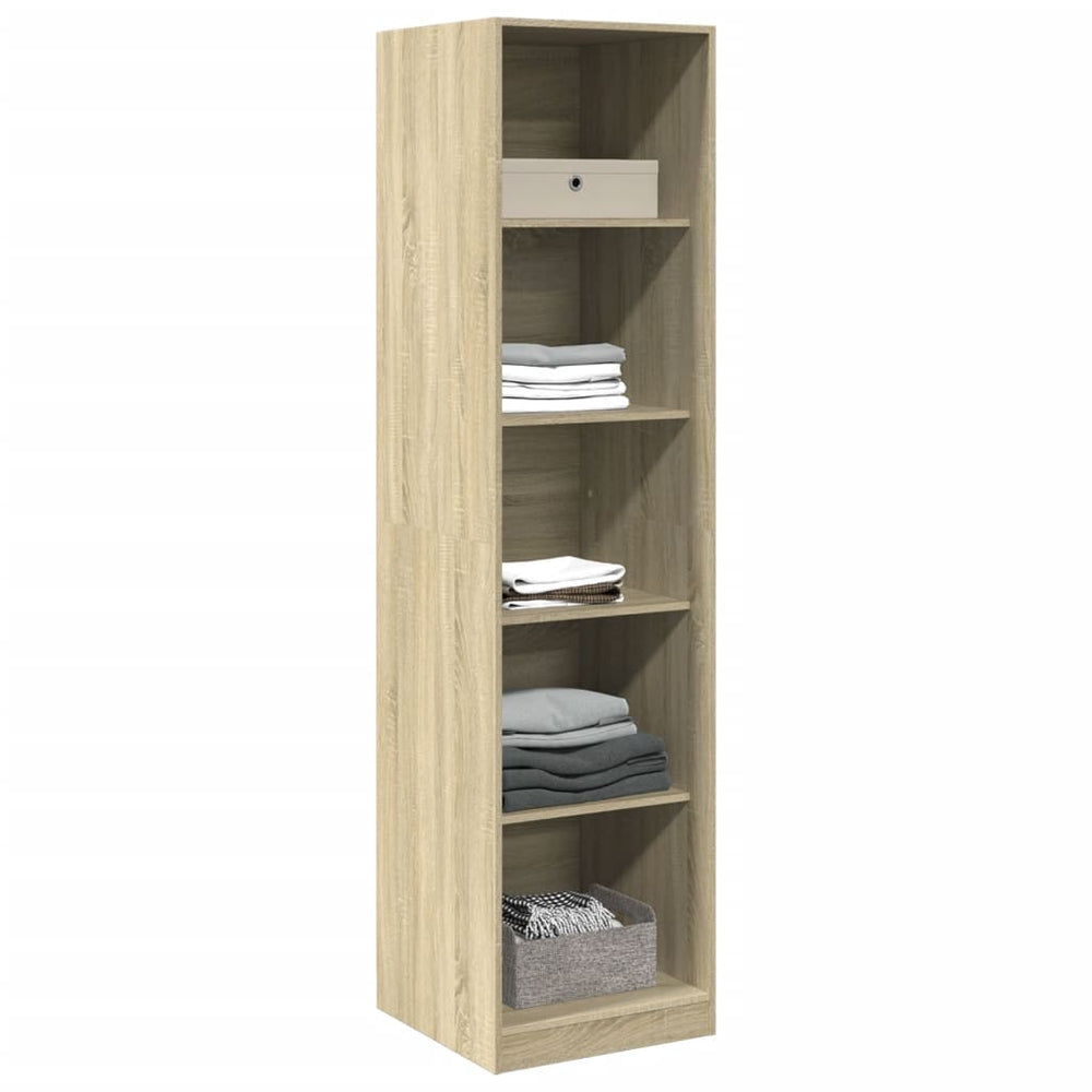 Wardrobe, Sonoma oak, 50x50x200cm, engineered wood