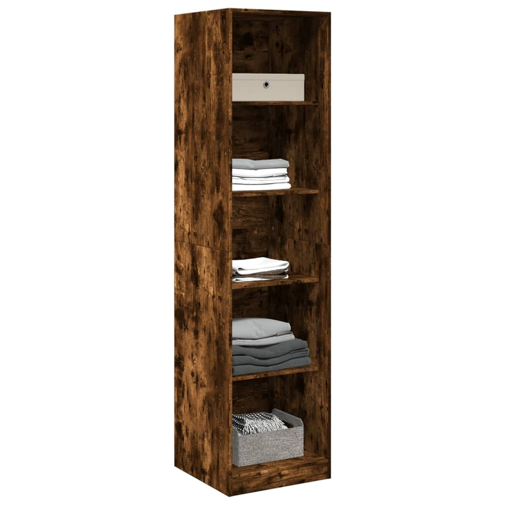 Wardrobe, oak, 50x50x200cm, treated wood