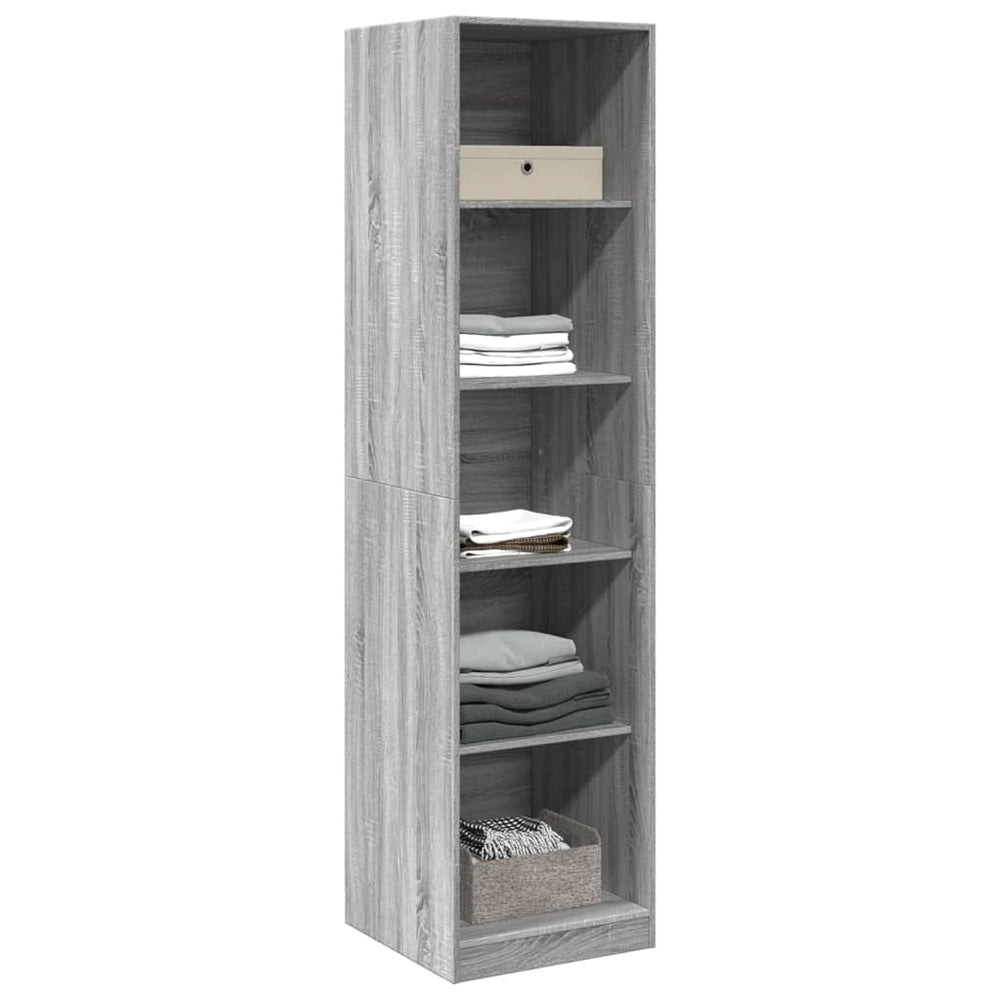 Wardrobe, Sonoma Oak, 50x50x200 cm, MDF