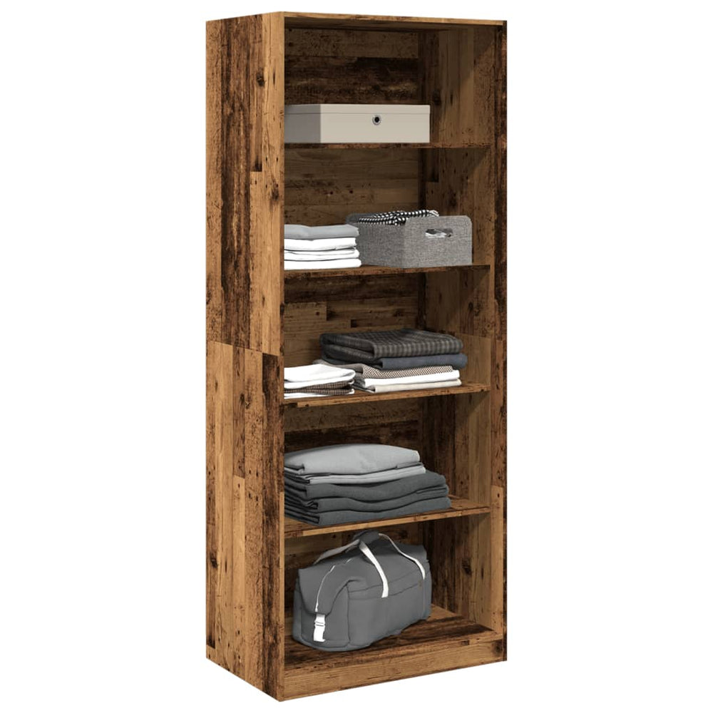 Wardrobe, wood, 80x50x200cm, treated wood