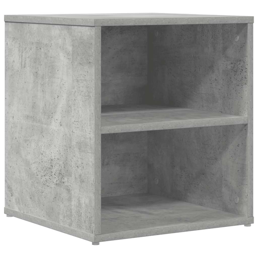 Kampinė spintelė, betono pilkos spalvos, 160x40x45cm, mediena