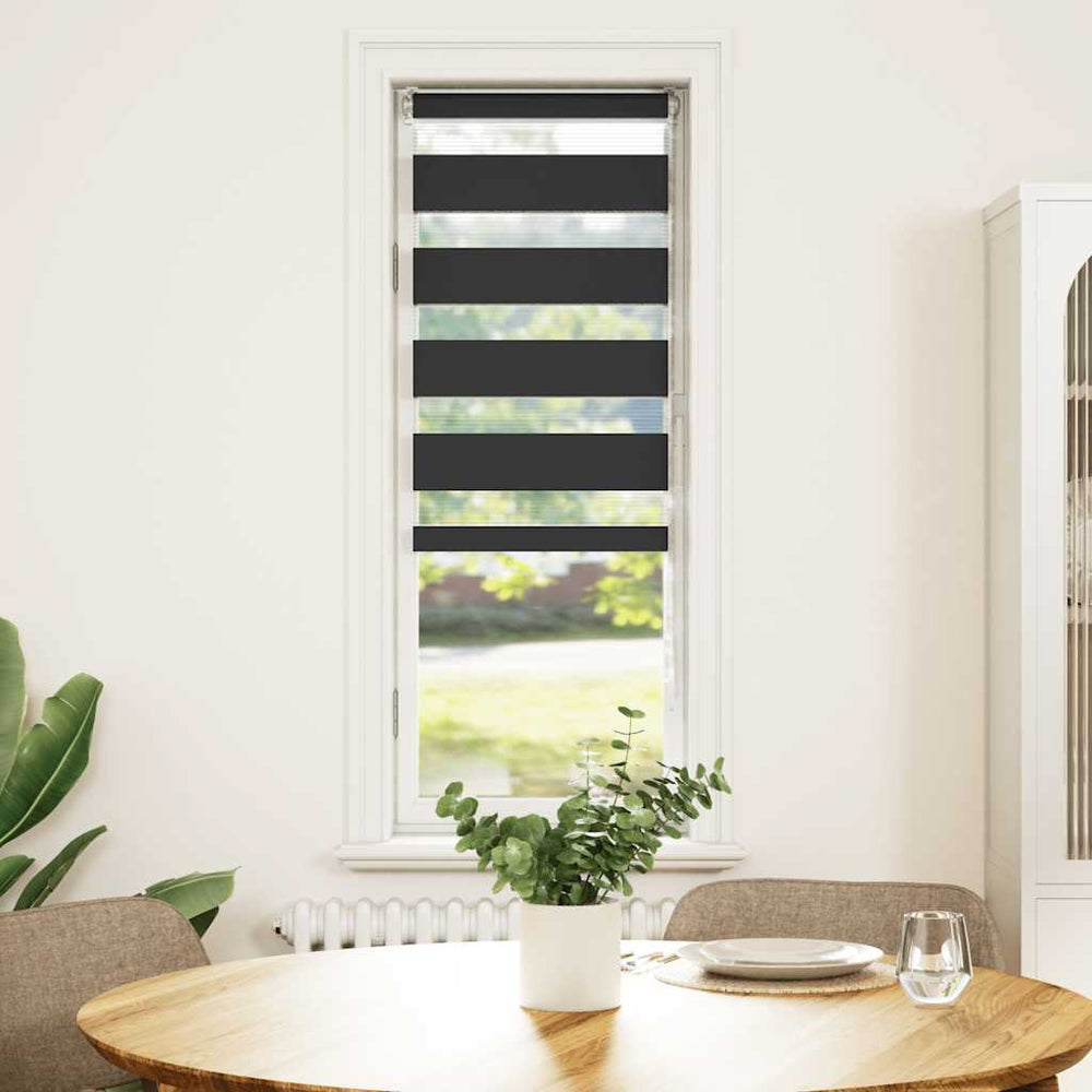 zebrinės žaliuzės 40x100 cm audinio plotis 35,9 cm poliesteris