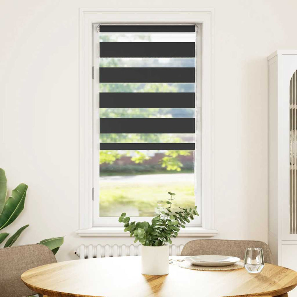 zebrinės žaliuzės 60x100 cm audinio plotis 55,9 cm poliesteris