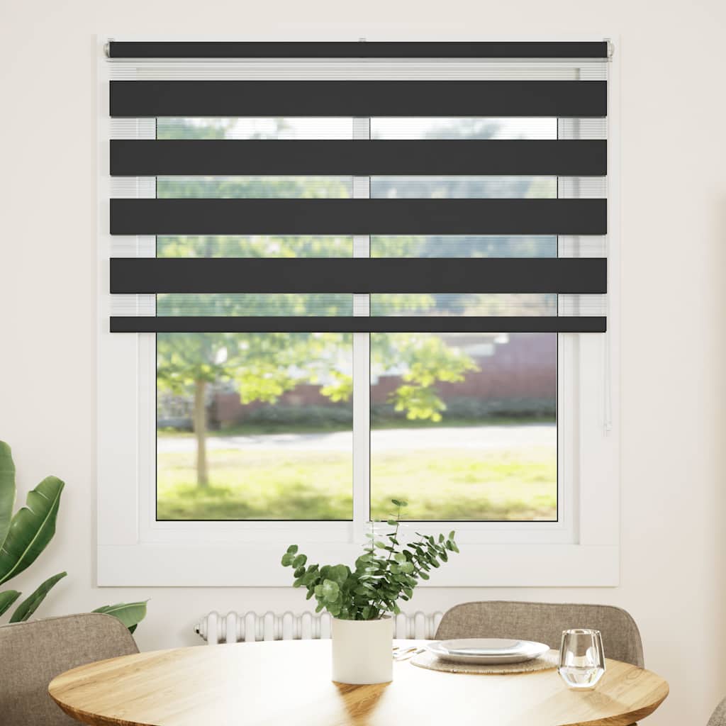 zebrinės žaliuzės 130x100 cm audinio plotis 125,9cm poliesteris