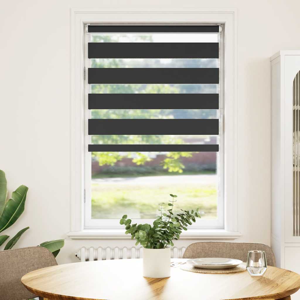 zebrinės žaliuzės 80x150 cm audinio plotis 75,9 cm poliesteris