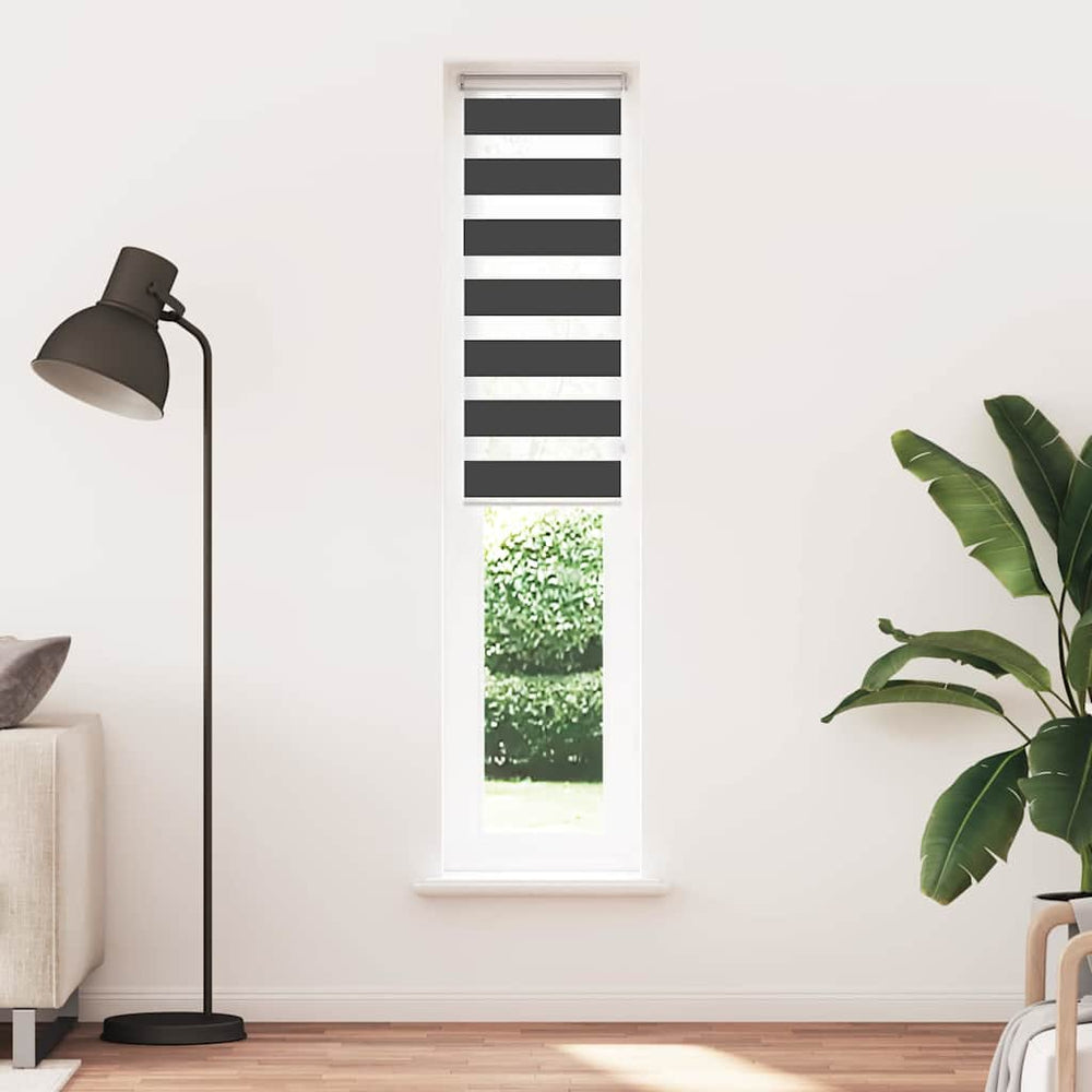 zebrinės žaliuzės 40x200 cm audinio plotis 35,9 cm poliesteris