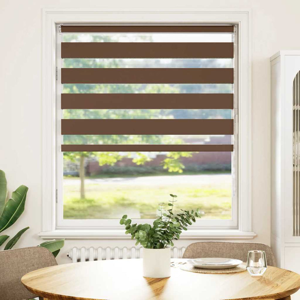 zebrinės žaliuzės 95x150 cm audinio plotis 90,9 cm poliesteris