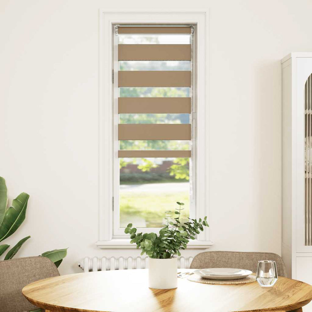 zebrinės žaliuzės 40x150 cm audinio plotis 35,9 cm poliesteris