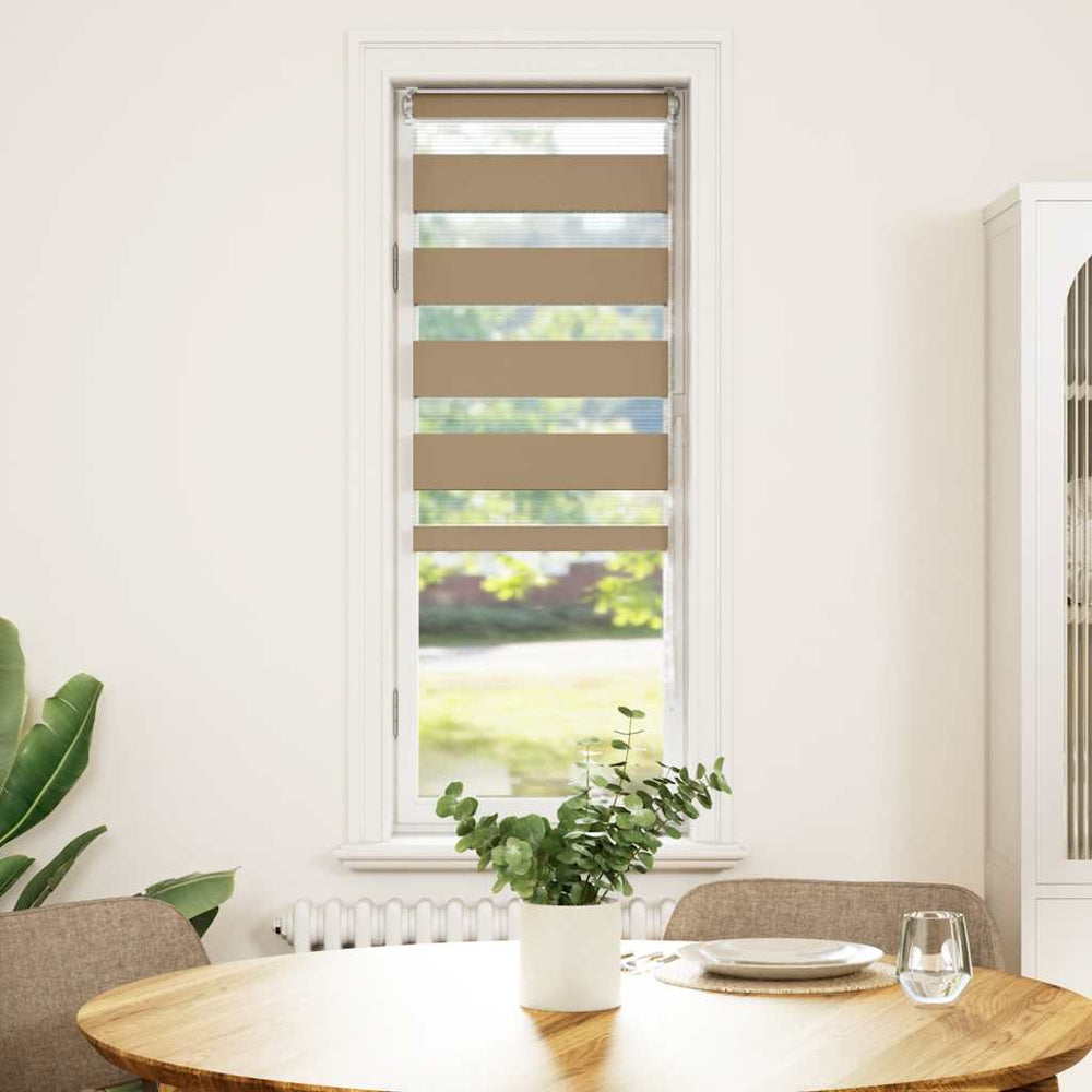 zebrinės žaliuzės 50x150 cm audinio plotis 45,9 cm poliesteris