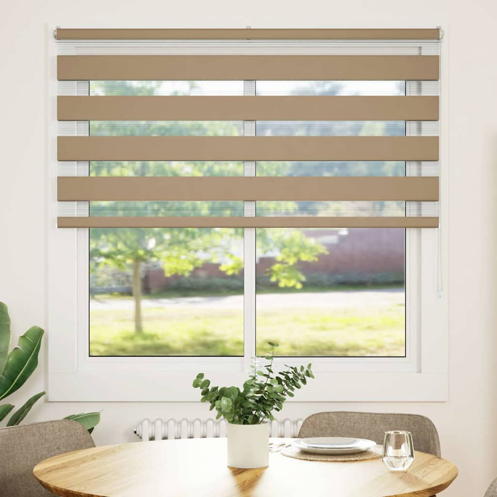 zebrinės žaliuzės 140x150 cm audinio plotis 135,9cm poliesteris