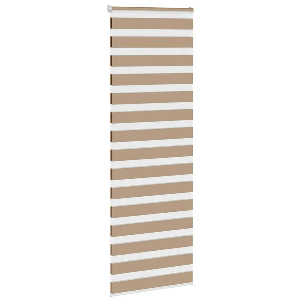 Zebro žaliuzė, smėlio rudos spalvos, 80x200 cm, audinys, plotis 75,9 cm, poliesteris