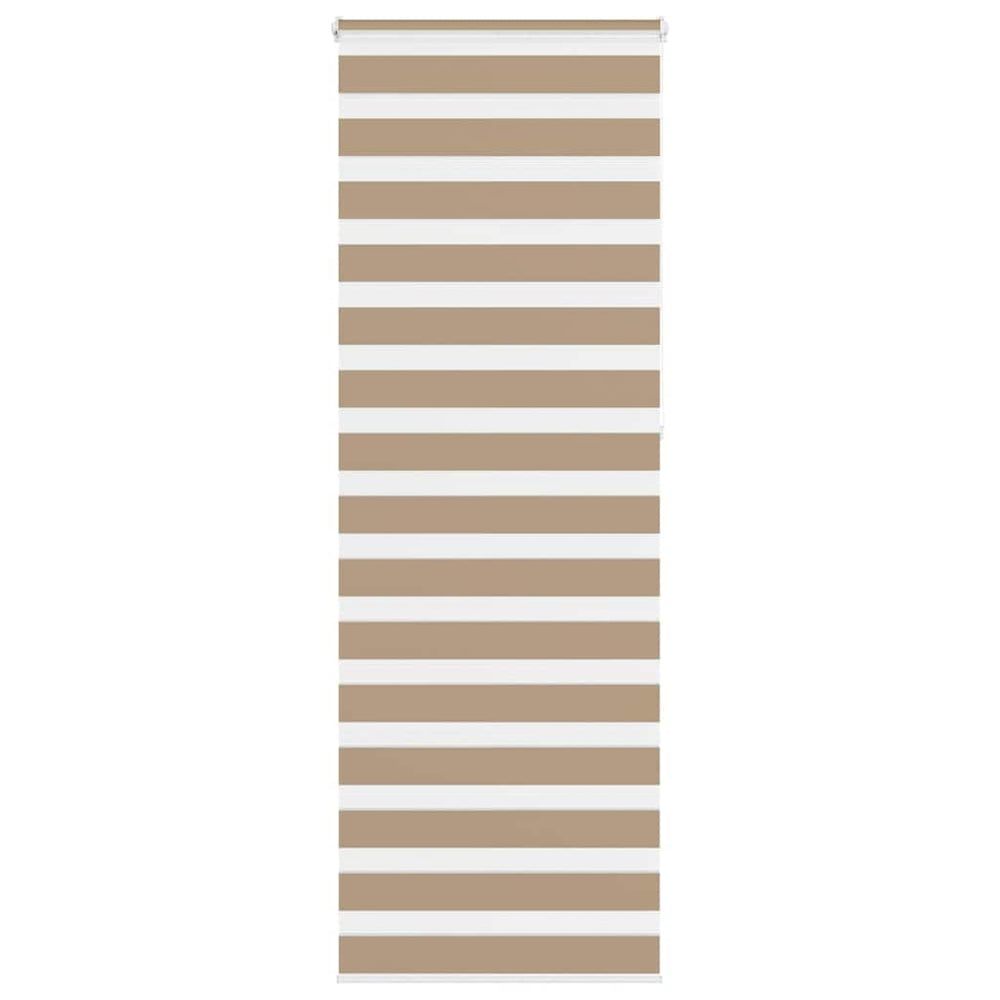 Zebro žaliuzė, smėlio rudos spalvos, 75x230 cm, audinys, plotis 70,9 cm, poliesteris