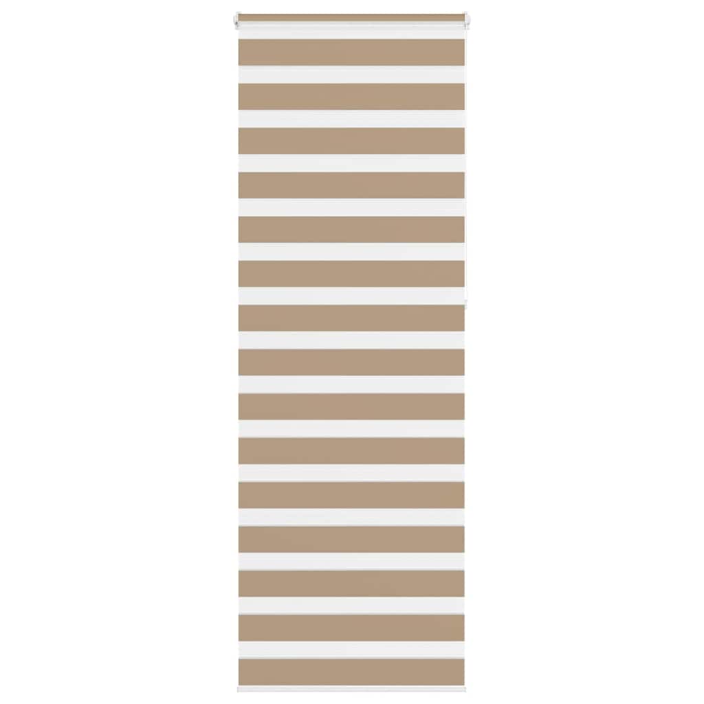 Zebro žaliuzė, smėlio rudos spalvos, 75x230 cm, audinys, plotis 70,9 cm, poliesteris