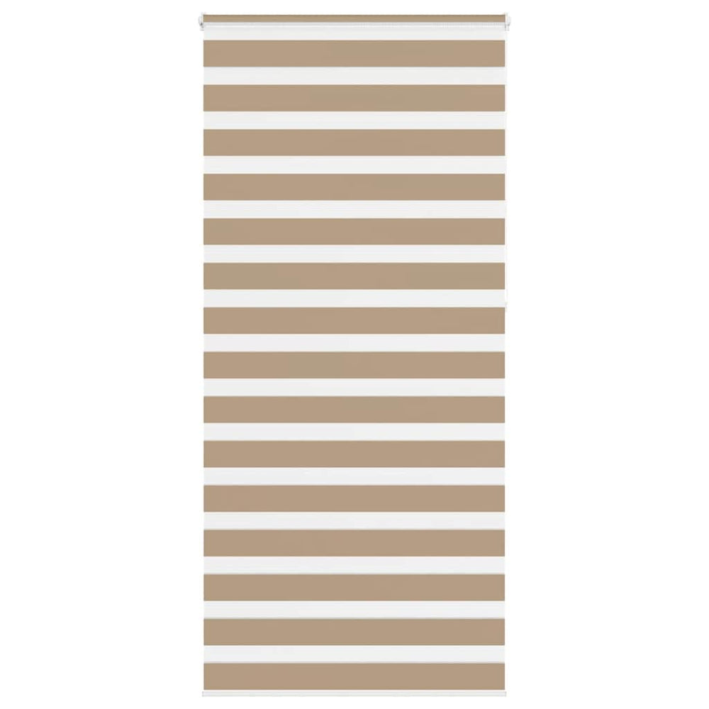 Zebro žaliuzė, smėlio rudos spalvos, 95x230 cm, audinys, plotis 90,9 cm, poliesteris