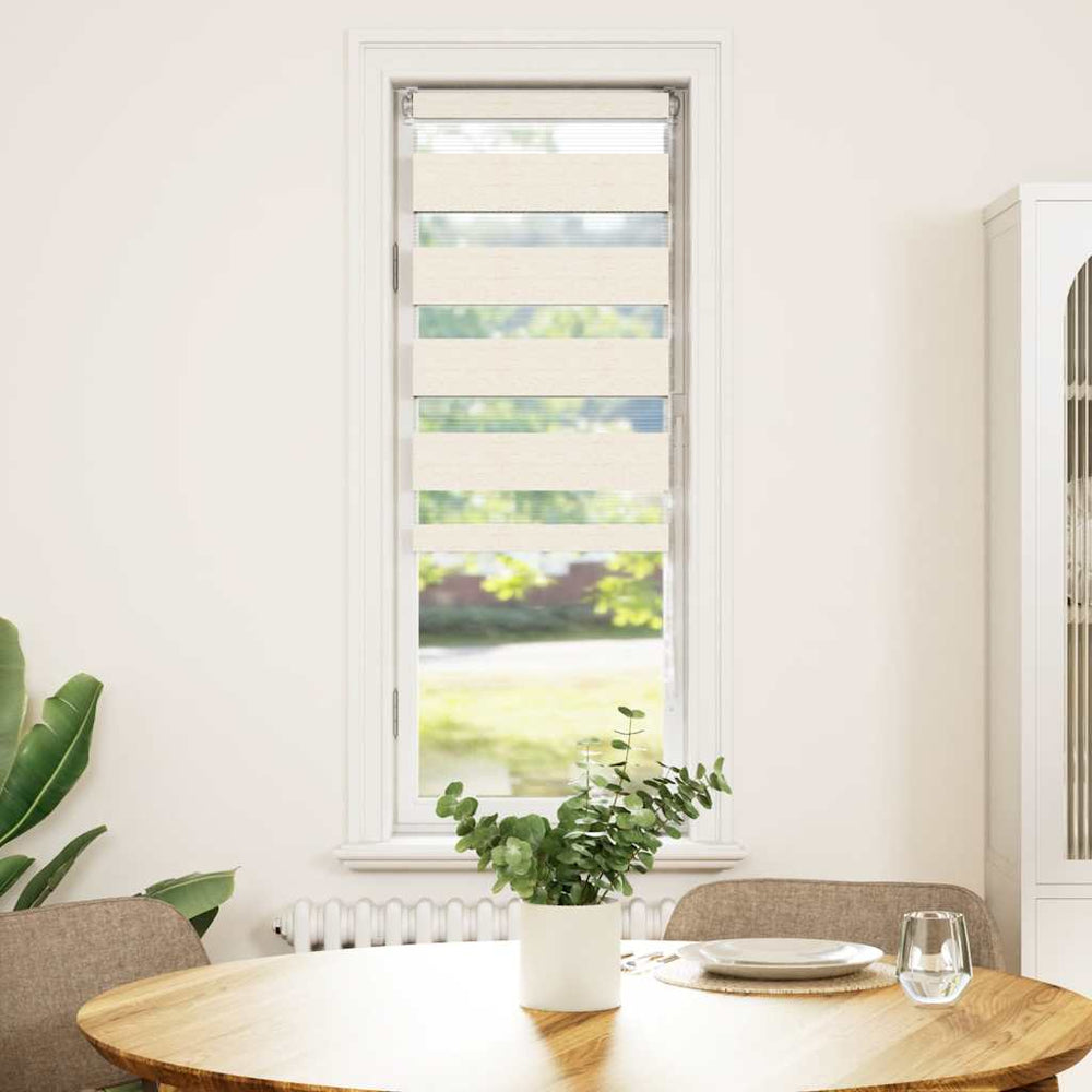zebrinės žaliuzės 40x150 cm audinio plotis 35,9 cm poliesteris