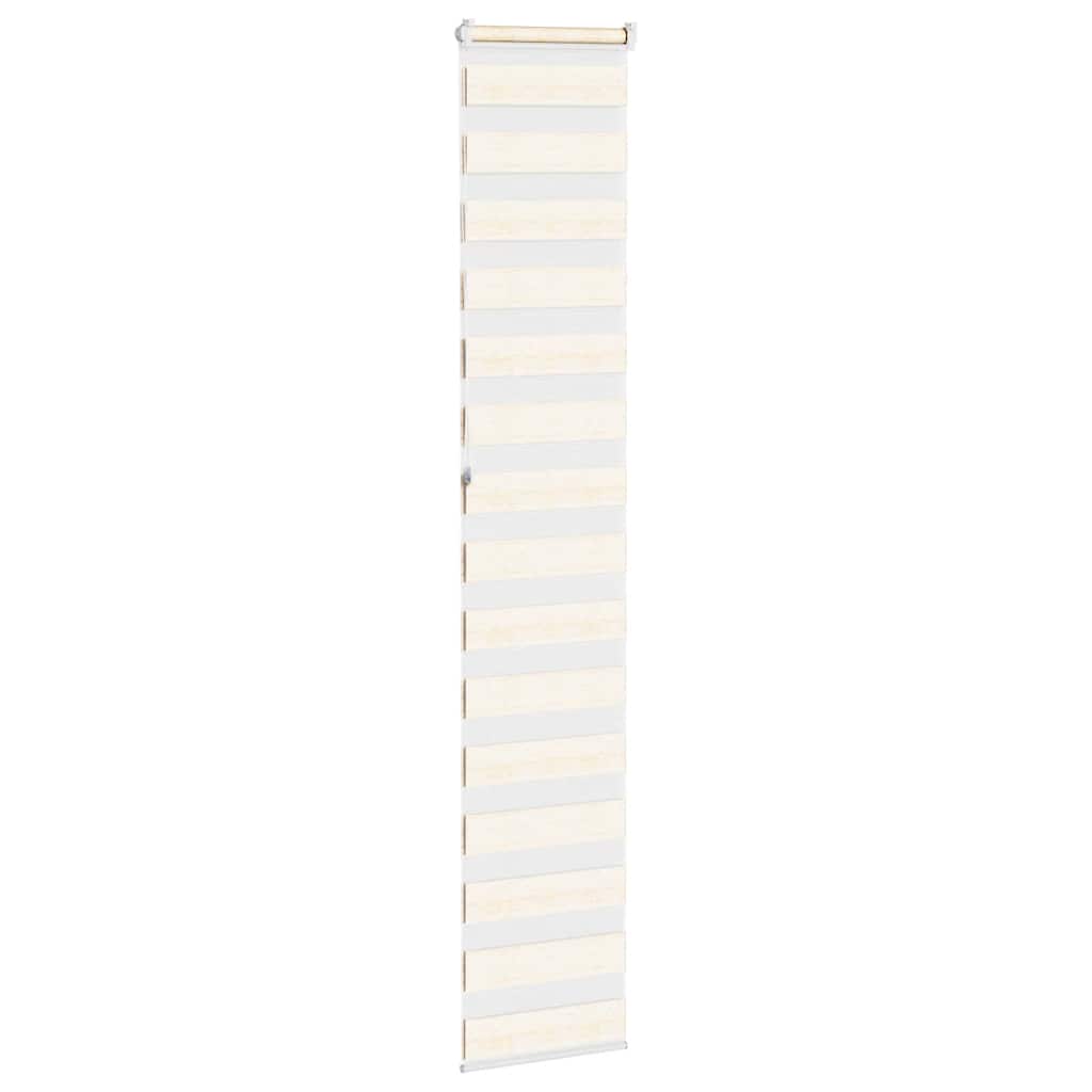 Zebro žaliuzės, marmuras, smėlio spalvos, 45x230 cm, audinys, plotis 40,9 cm, poliesteris