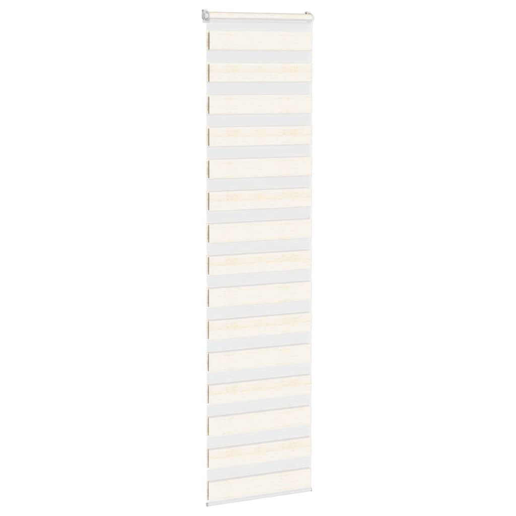 Zebro žaliuzės, marmuras, smėlio spalvos, 65x230 cm, audinys, plotis 60,9 cm, poliesteris