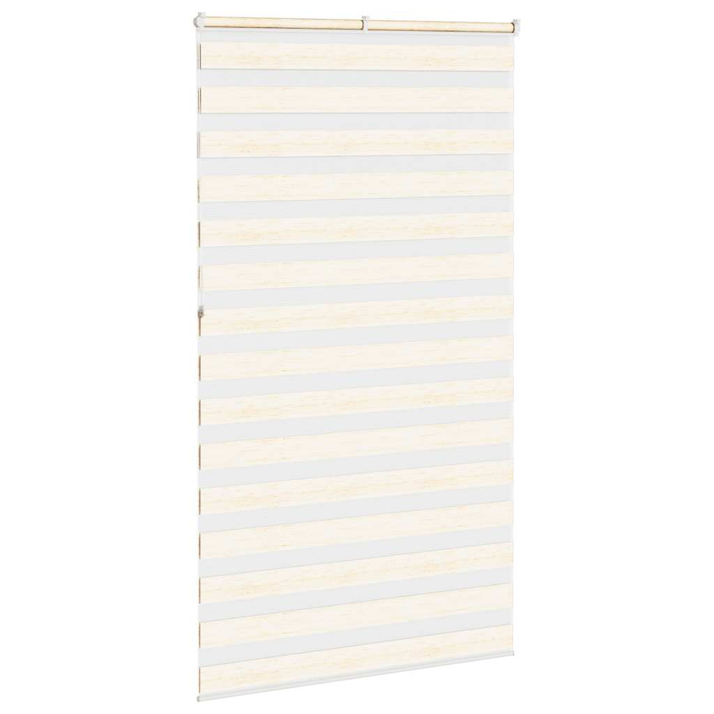 Zebrinės žaliuzės, marmuras, smėlio spalvos, 135x230 cm, audinys, plotis 130,9 cm, poliesteris